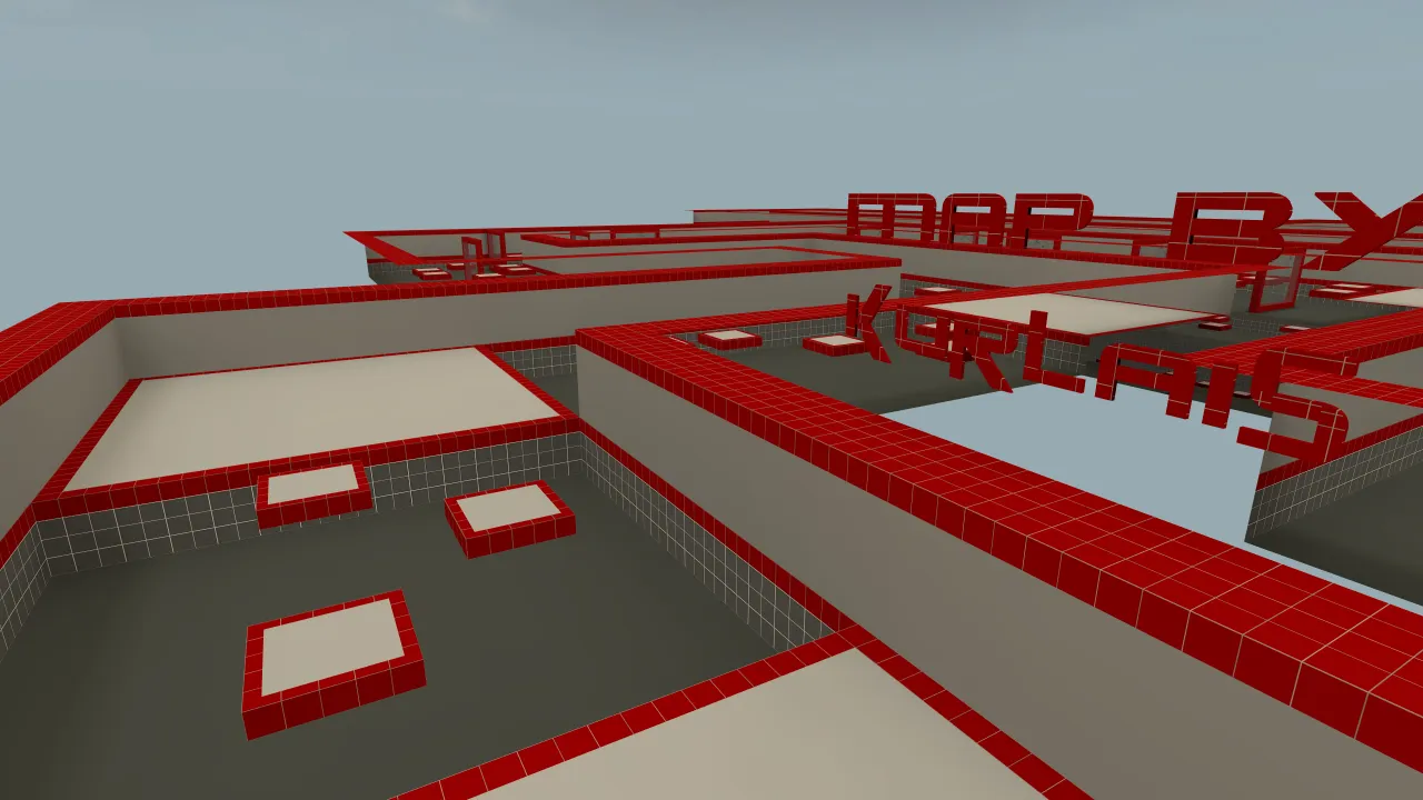 bhop_3d, in-game view