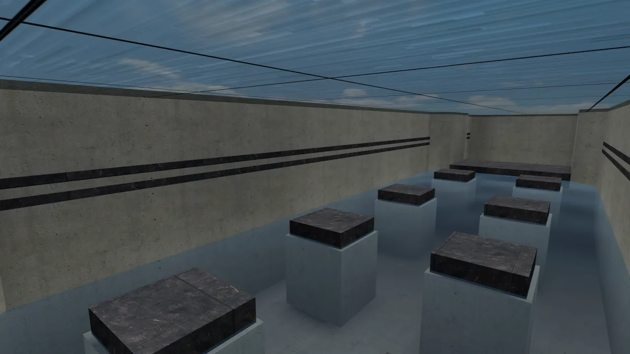 bhop_addict_v2, in-game view