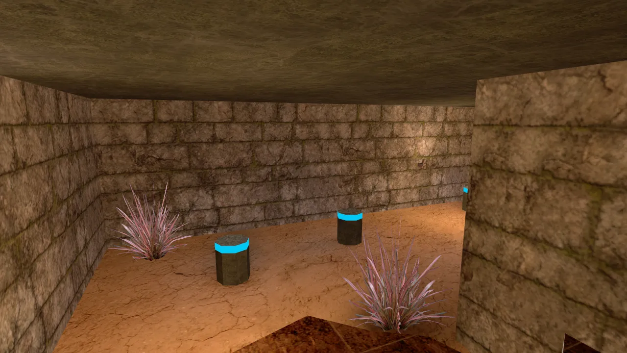 bhop_angkor, in-game view