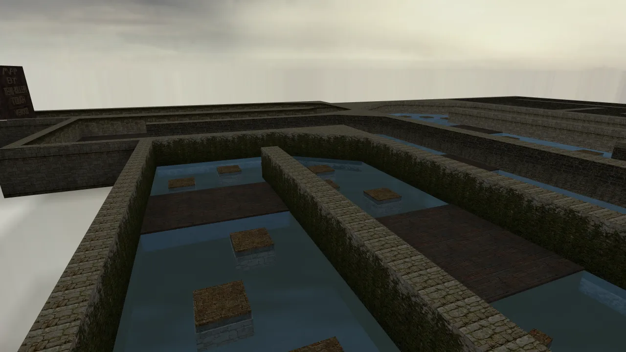 bhop_aztec, in-game view