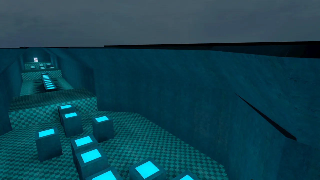 bhop_blackrockshooter, in-game view