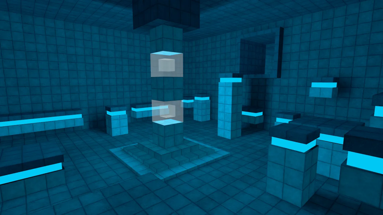 bhop_bluerace, in-game view