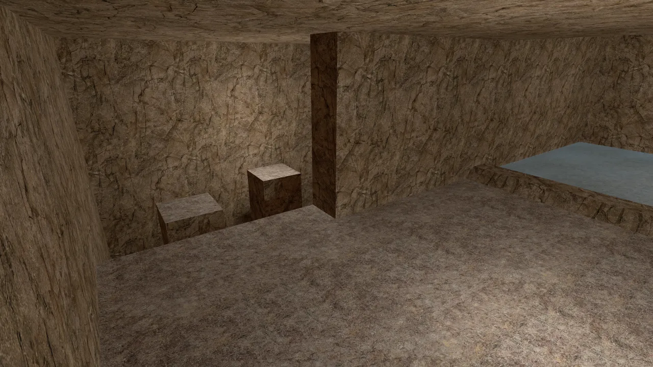 bhop_caves_original, in-game view
