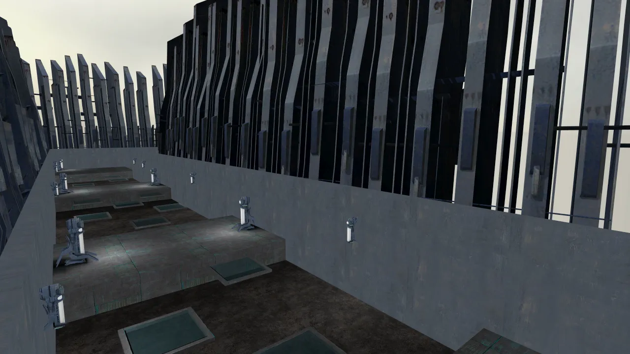 bhop_combine, in-game view