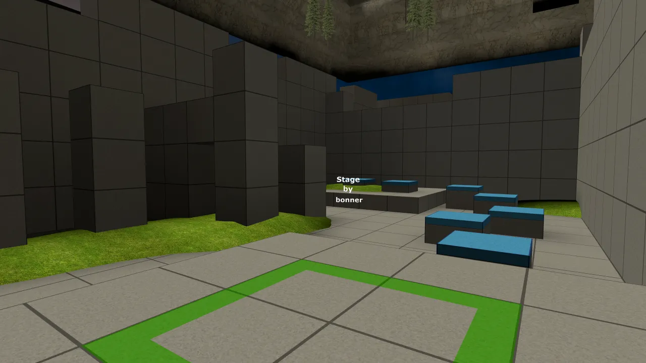 bhop_dimensions, in-game view