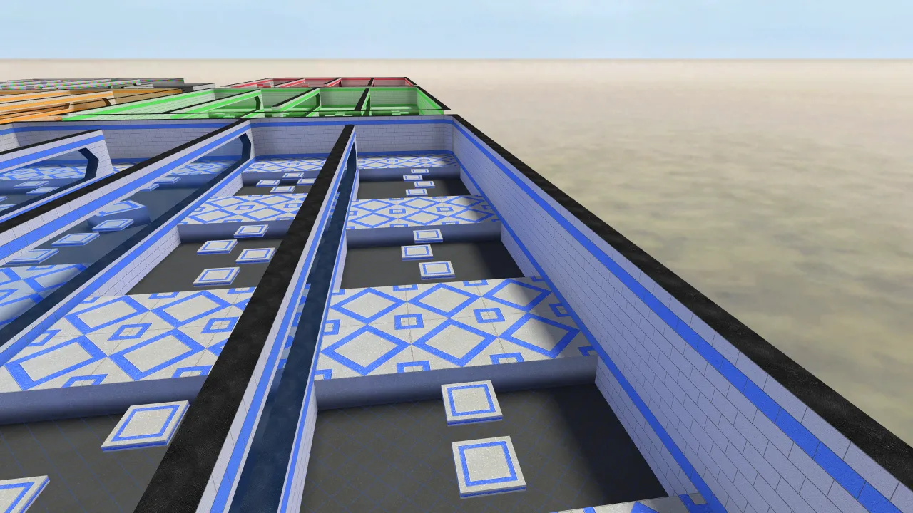 bhop_eazy_v2, in-game view