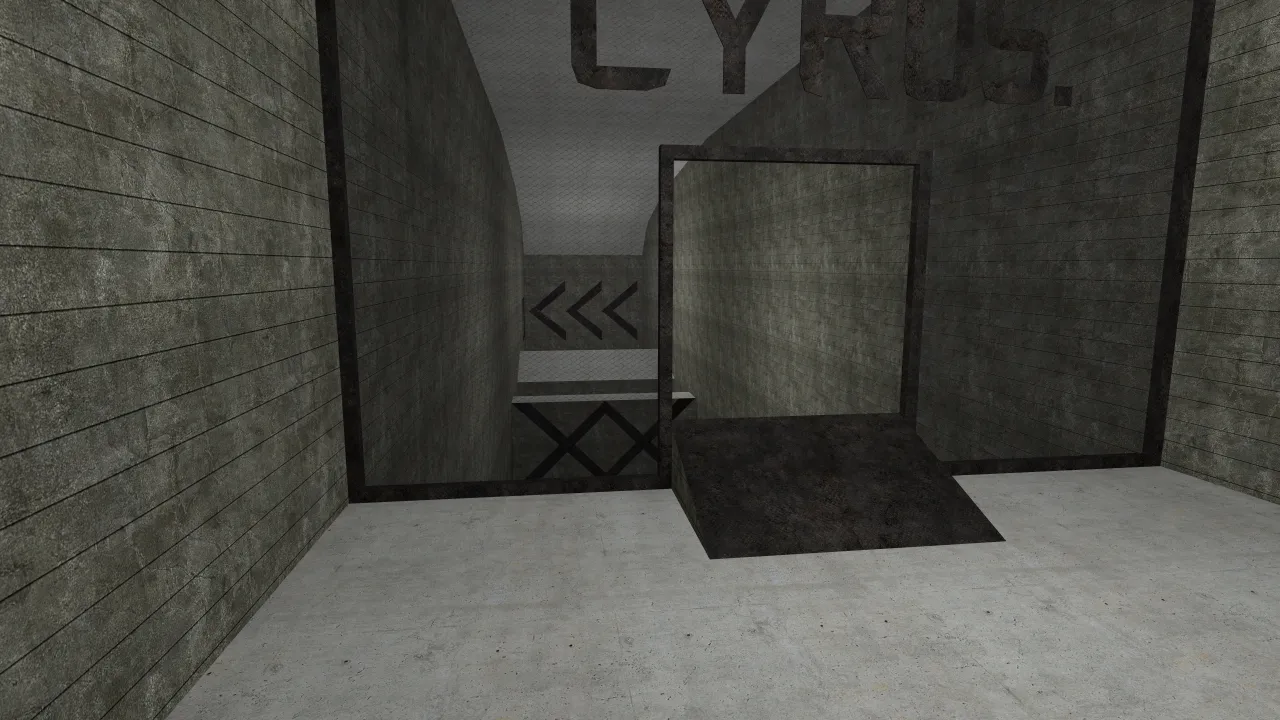 bhop_highfly, in-game view