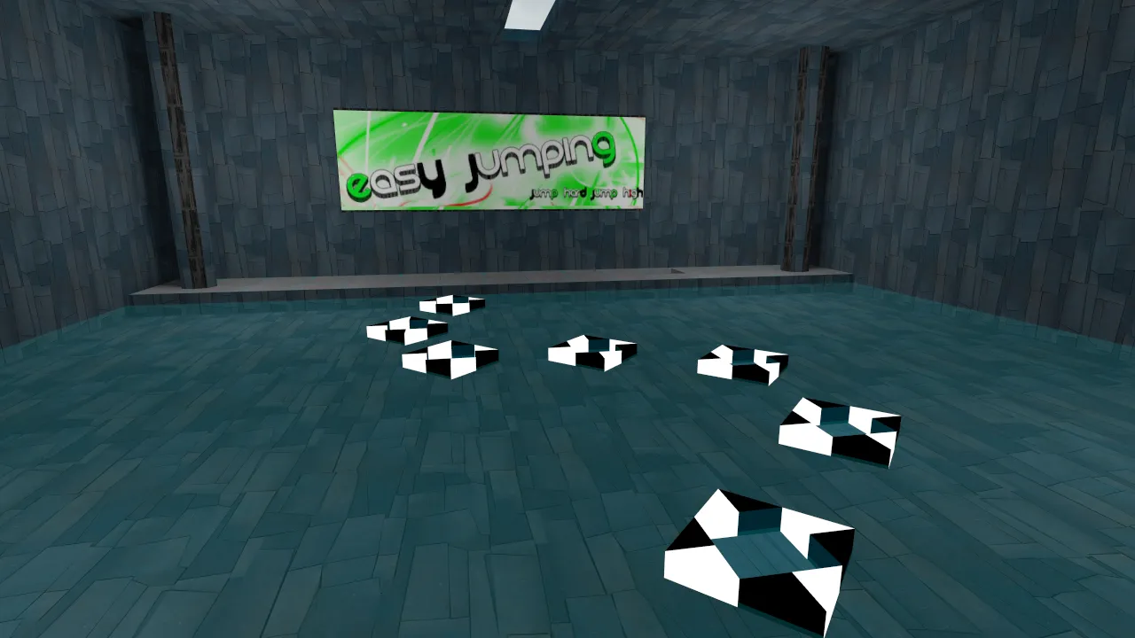bhop_jierdas, in-game view