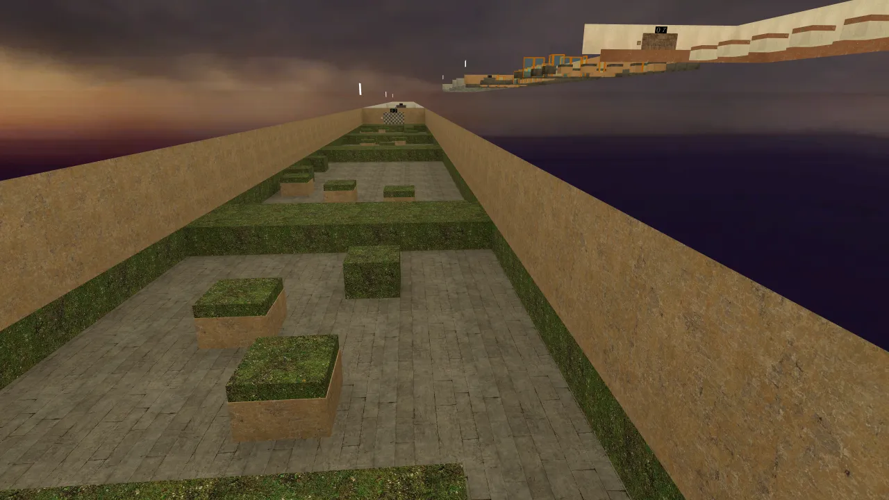 bhop_larena, in-game view
