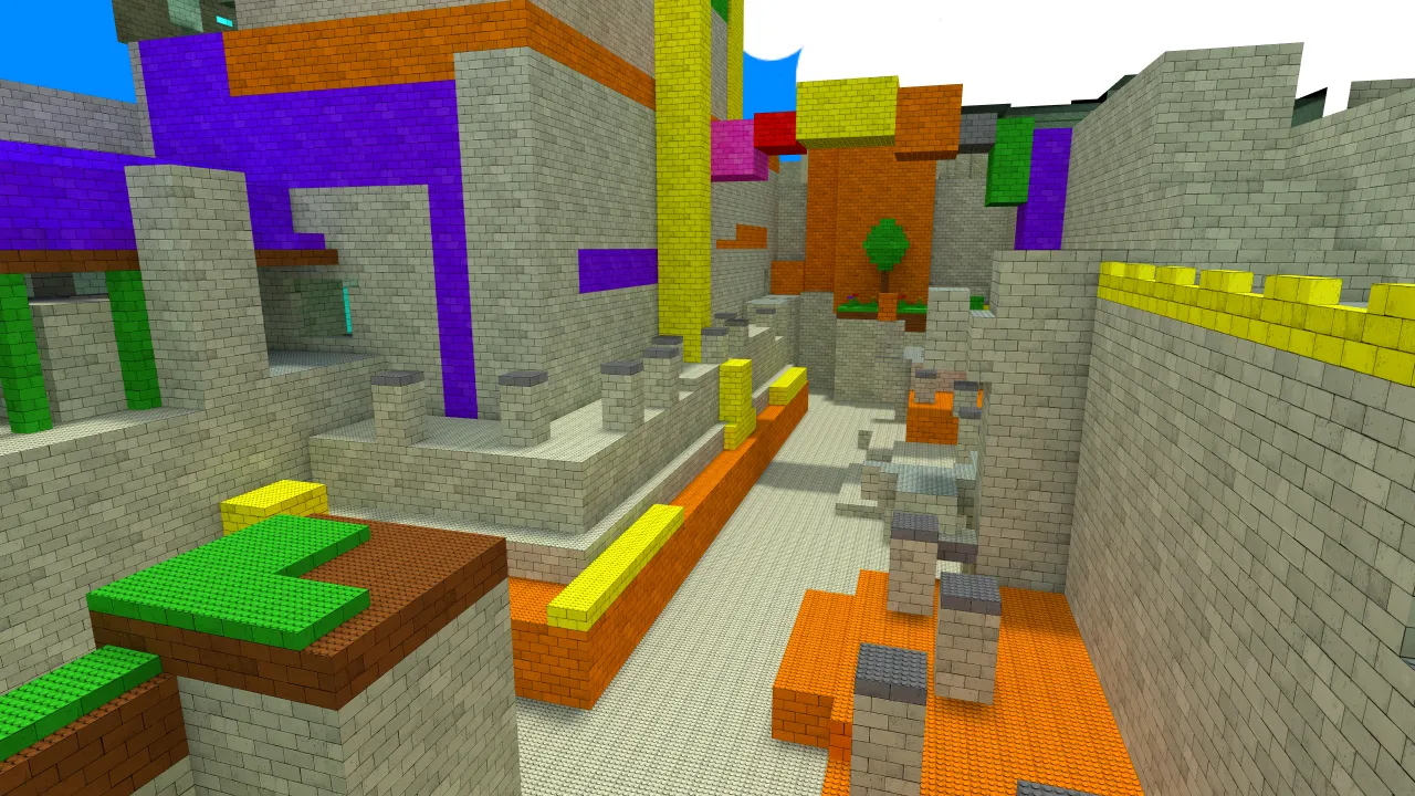bhop_lego2, in-game view