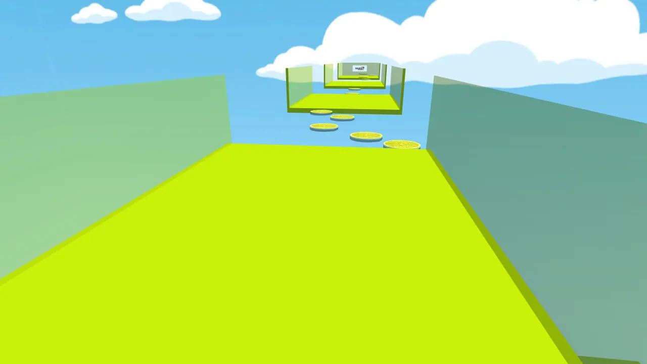 bhop_lemon, in-game view