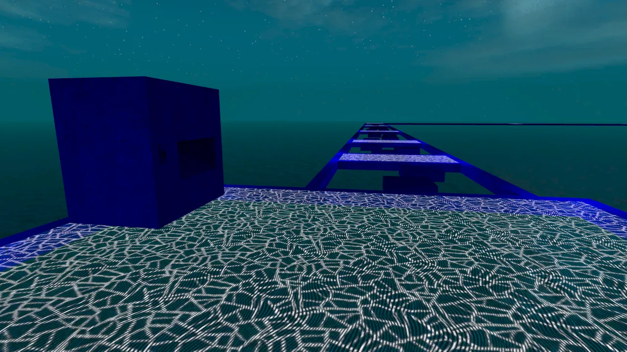 bhop_mixtape, in-game view