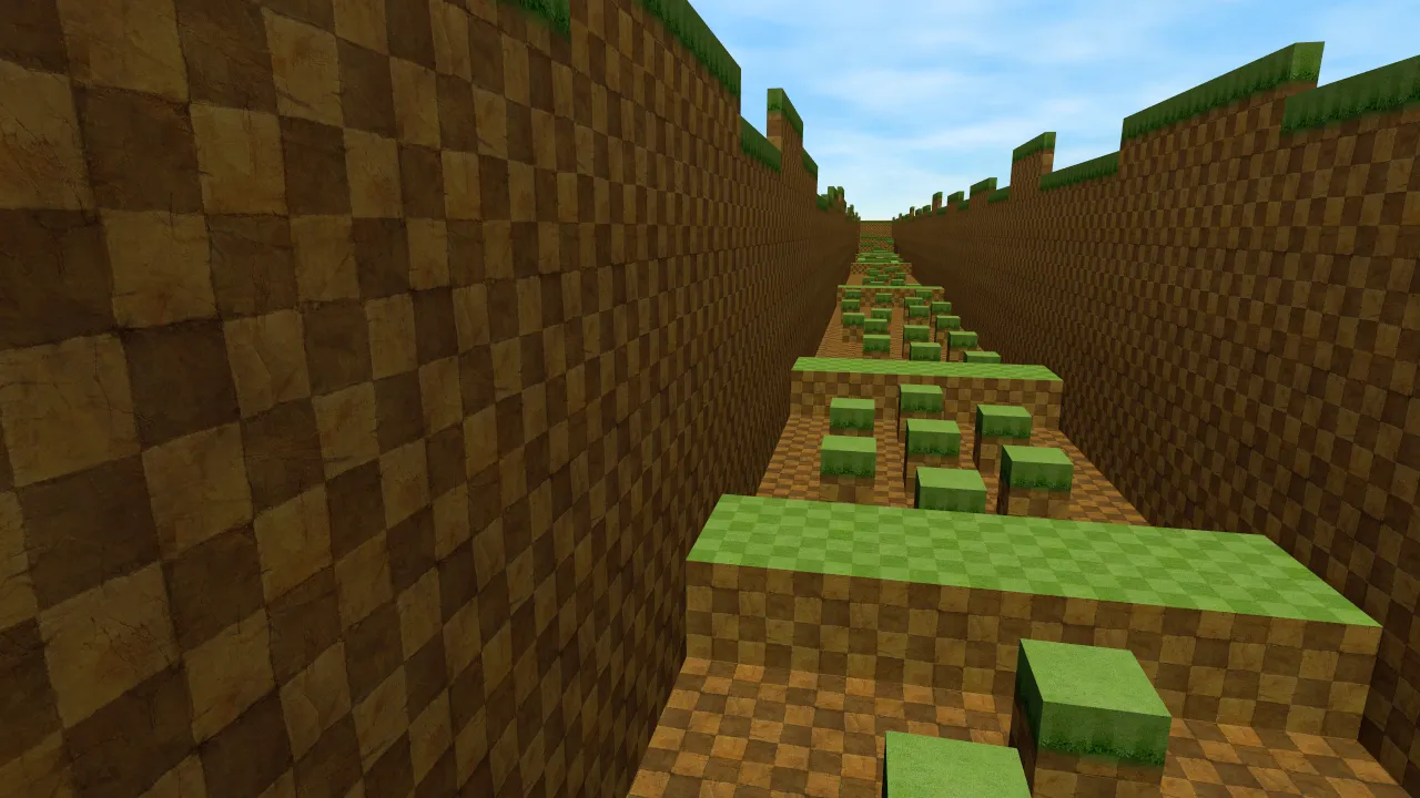 bhop_muchfast, in-game view