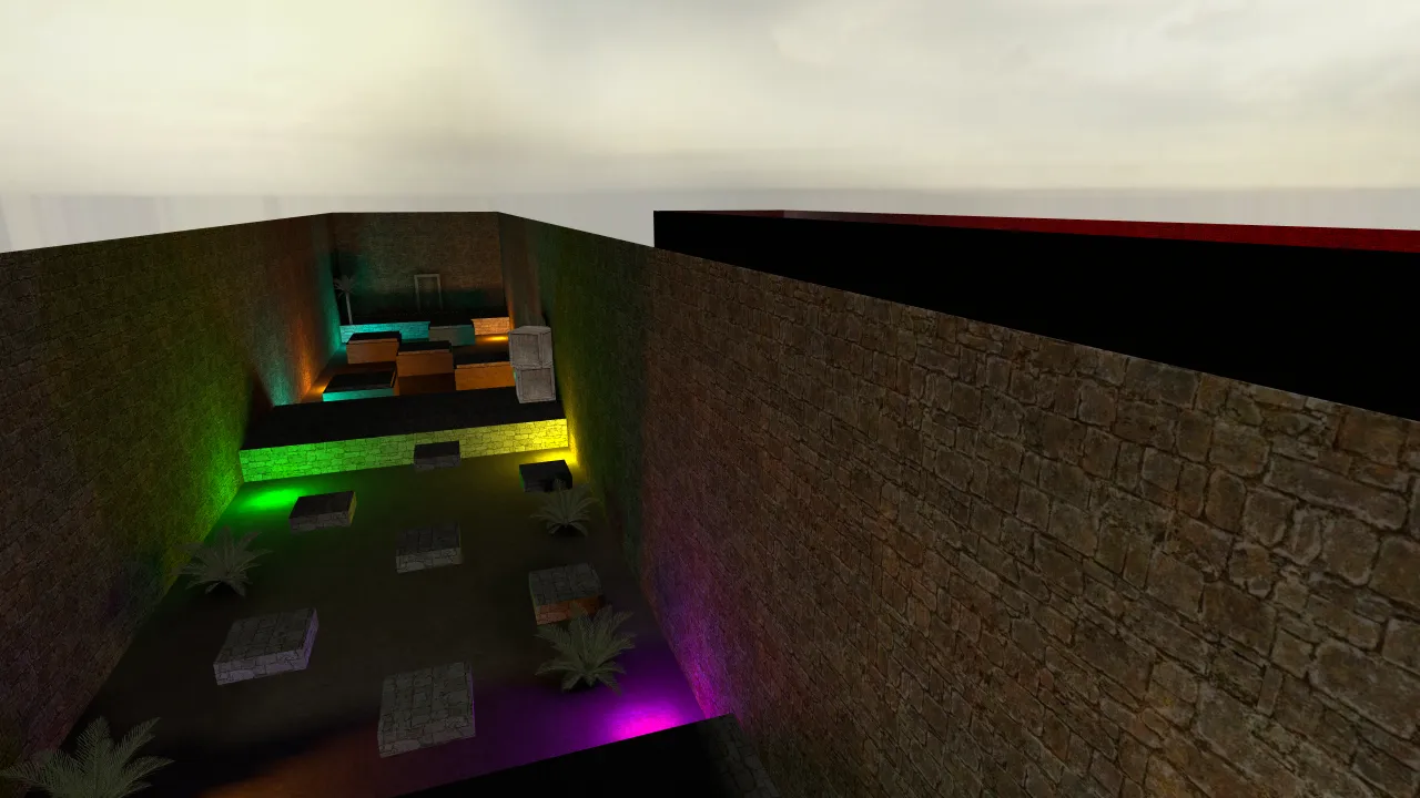 bhop_nacho_libre_simo, in-game view