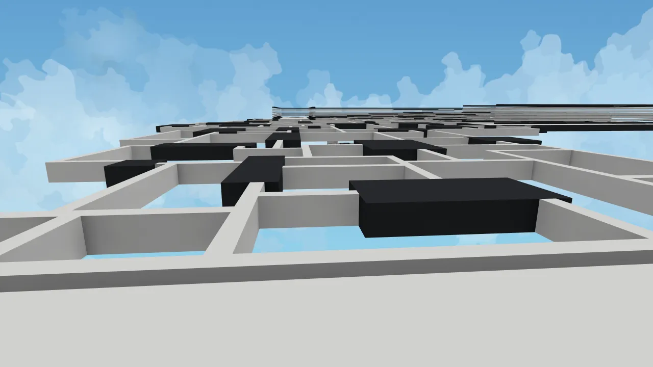 bhop_overline, in-game view