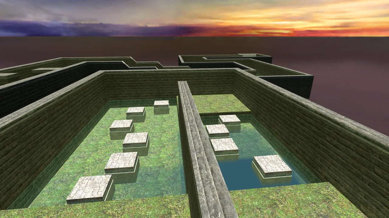 bhop_runbhopper_v2, in-game view