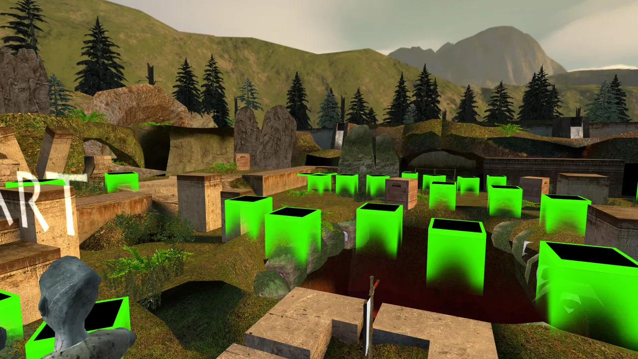bhop_shrubhop, in-game view