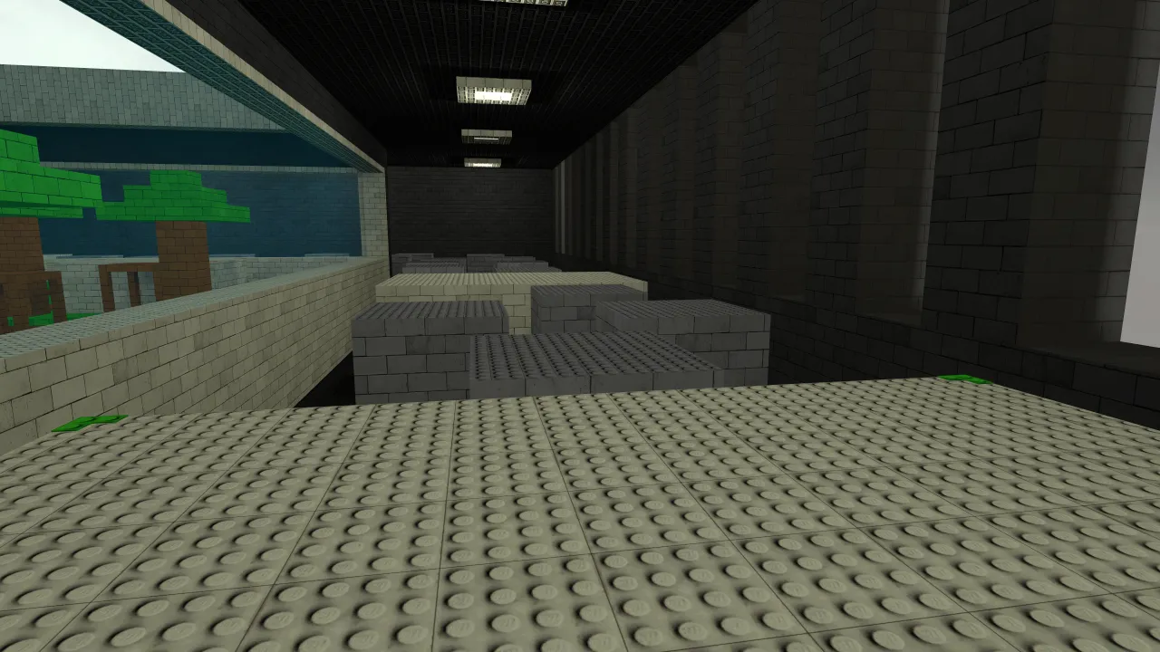 bhop_strafingonlegos, in-game view