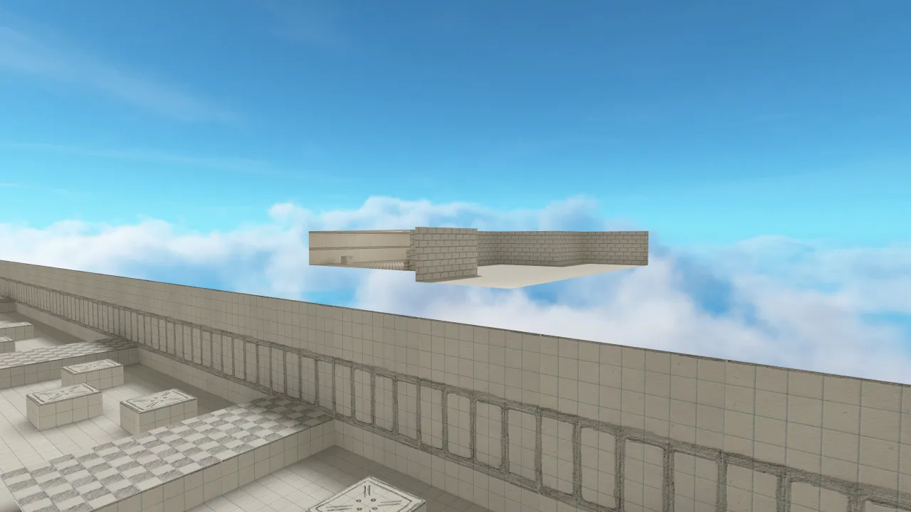 bhop_swik_b1, in-game view