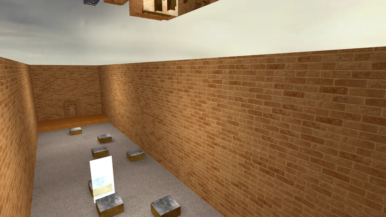 bhop_vanilla, in-game view