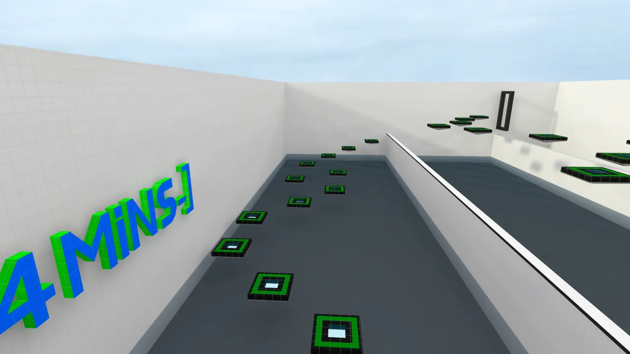 bhop_white, in-game view