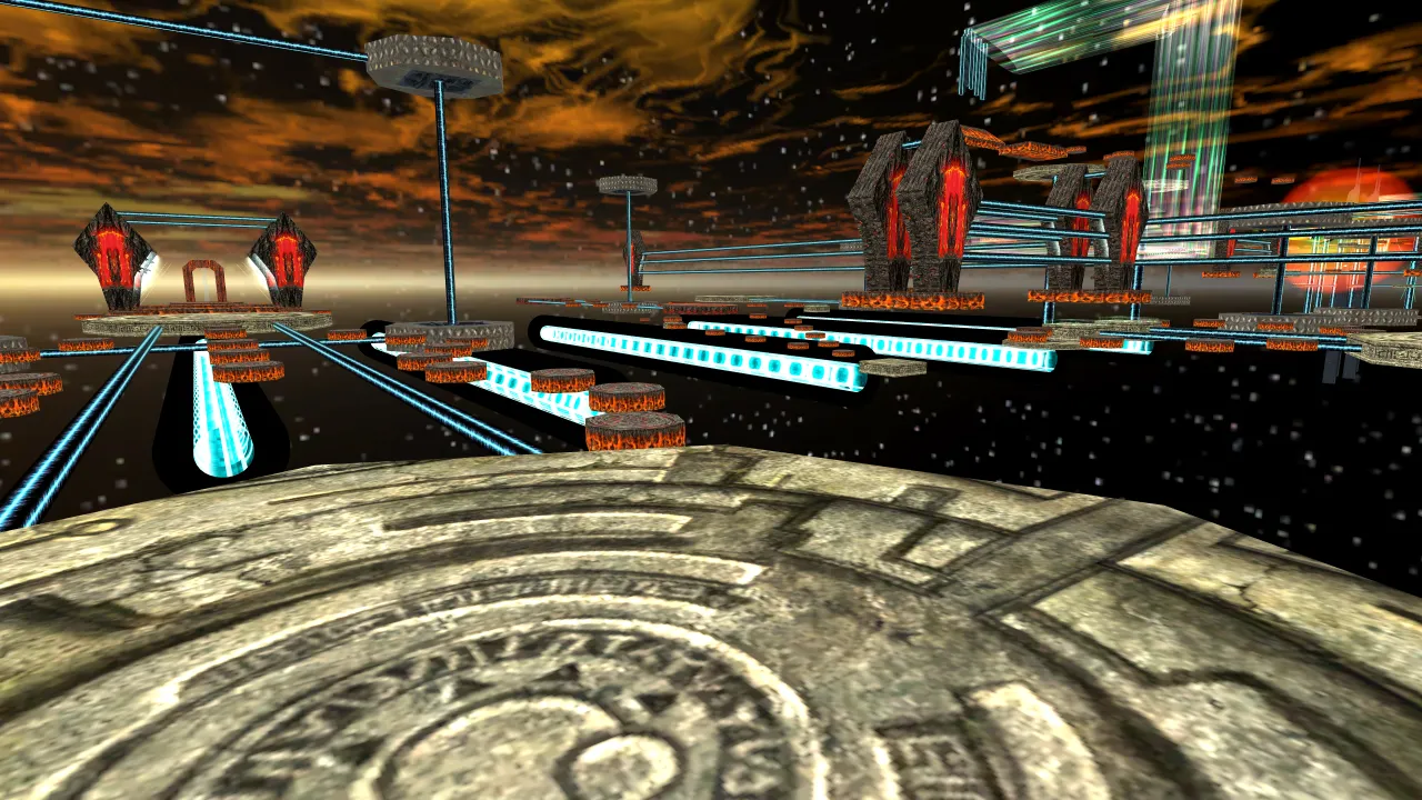 bhop_ytt_space, in-game view