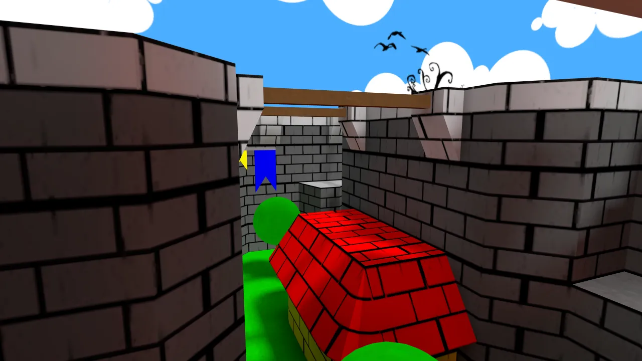 kz_bhop_cartooncastle_b1, in-game view